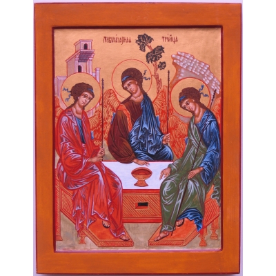 Triniteit, Heilige Drie-eenheid, Gastmaal van Abraham